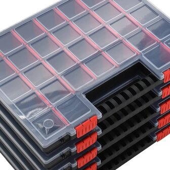 Assortimentsdozen 10 st 40x30x5 cm polypropeen 6
