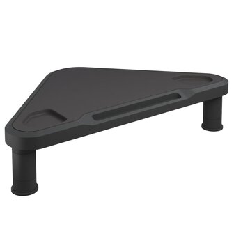 Monitorstandaard hoek 49x28x10,5 cm zwart 2