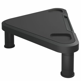 Monitorstandaard hoek 49x28x10,5 cm zwart 4