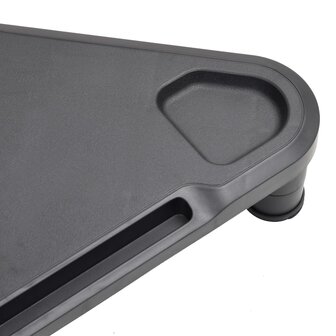 Monitorstandaard hoek 49x28x10,5 cm zwart 5