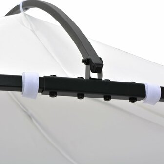 Prieel rond 300x290 cm wit 3