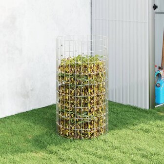Compostbak &Oslash;50x100 cm gegalvaniseerd staal 1