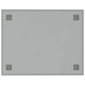 Magneetbord voor aan de wand 50x40 cm gehard glas wit 4