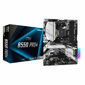 Moederbord ASRock B550 Pro4 AMD B550 AMD AM4 1