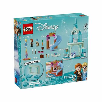 Playset Lego 43238 Elsa&acute;s Frozen Castle 2