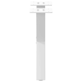 Salontafelpoten 2 st X-vormig 30x(30-31) cm staal wit 5