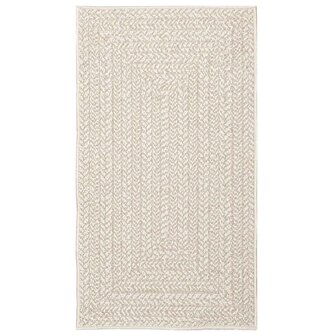 Vloerkleed ZIZUR room binnen en buiten 60x110 cm jute look 3