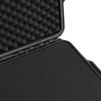 Flightcase draagbaar 79,5x52x39 cm PP zwart 7
