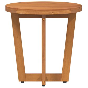 Tuinbijzettafel rond &Oslash;40x40 cm massief acaciahout 5