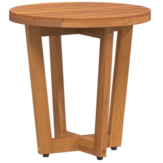 Tuinbijzettafel rond &Oslash;40x40 cm massief acaciahout 7