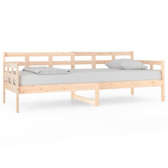 Slaapbank massief grenenhout 80x200 cm 2