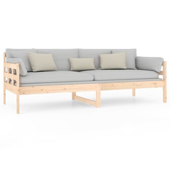 Slaapbank massief grenenhout 80x200 cm 5