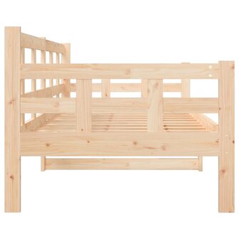 Slaapbank massief grenenhout 80x200 cm 9