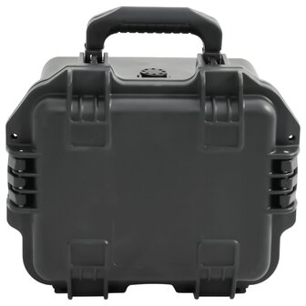 Flightcase draagbaar 30x24,5x20 cm PP zwart 2