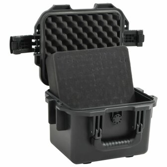 Flightcase draagbaar 30x24,5x20 cm PP zwart 4