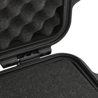 Flightcase draagbaar 30x24,5x20 cm PP zwart 6