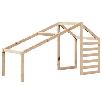 Stapelbedframe zonder matras massief grenenhout 90x190 cm 8
