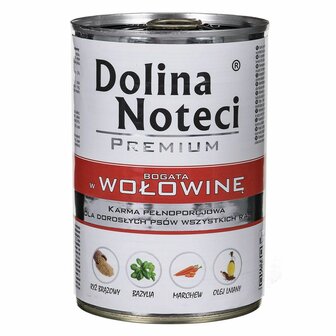 Natvoer Dolina Noteci Premium Kalfsvlees Varken 400 g 1