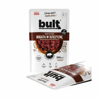 Natvoer Bult Rich in game Vis 500 g 1