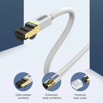 Stevige UTP-netwerkkabel Cat6 Vention ICDHH Grijs 2 m 2