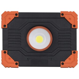 Spotlight draagbaar LED ABS 10 W koudwit 3