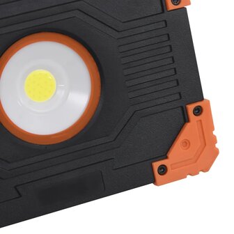 Spotlight draagbaar LED ABS 10 W koudwit 8