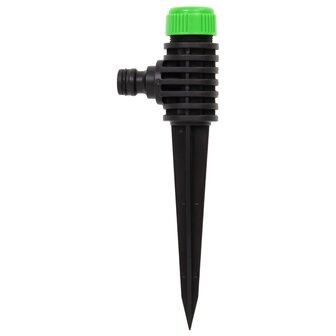 Sproeiers 6 st 3x6x19,5 cm ABS en PP groen en zwart 3