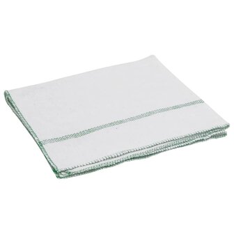 Reinigingsdoeken 10 st gestreept 50x60 cm wit en groen 3