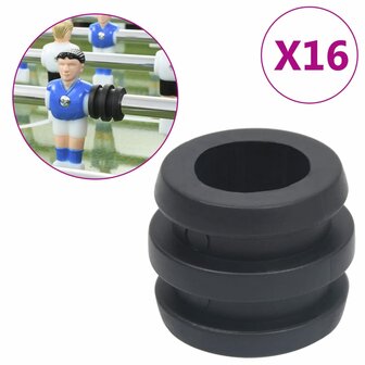 Stangstopper tafelvoetbal 16 st 15,9/16 mm 1