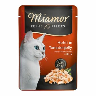 Natvoer Miamor Kip Tomaat 100 g 1