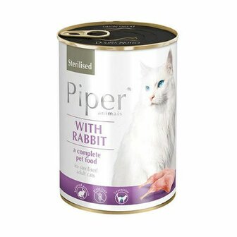 Kattenvoer Dolina Noteci Sterilised Rabbit 400 g 1