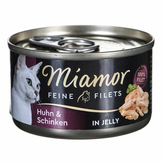 Kattenvoer Miamor Feline Kip Ham Rijst 100 g 1