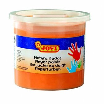 Vingerverf Jovi 5 Stuks Vingerverf Oranje 125 ml 1