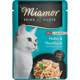 Kattenvoer Miamor Chicken Kip 100 g 1