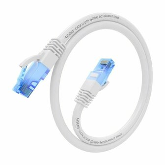 Stevige UTP-netwerkkabel Cat6 Aisens AWG26 Wit 20 m 3