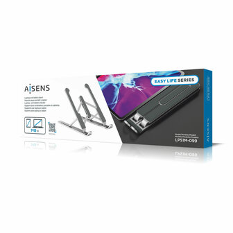 Tablethouder Aisens LPS1M-099 Zilverkleurig 4