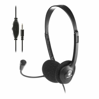 Hoofdtelefoon met microfoon NGS MS103MAX Zwart 1