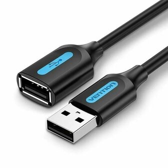 Verlengkabel USB Vention CBIBJ Zwart 5 m 1