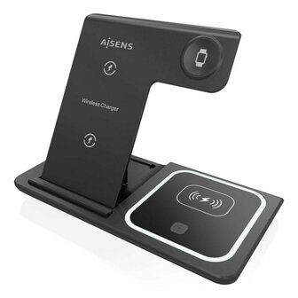 Dockstation Aisens ASCH-15W3WC043-BK 2