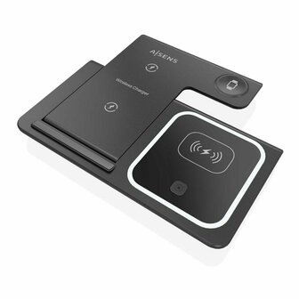 Dockstation Aisens ASCH-15W3WC043-BK 3