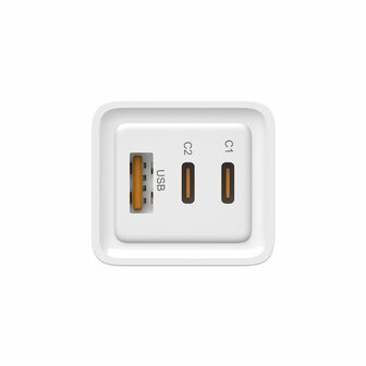 Oplader LEOTEC LECSPH65W3W 65 W Wit 4