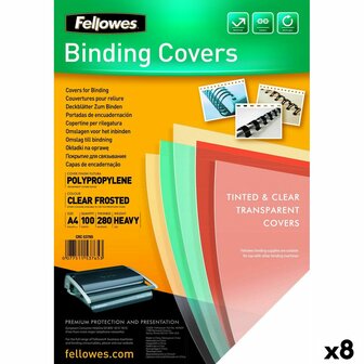 Bindkaften Fellowes Futura Transparant A4 Plastic (100 Stuks) 2