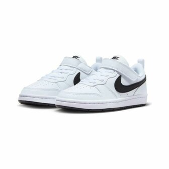 Sportschoenen voor Kinderen Nike COURT BOROUGH LOW RECRAFT BPV DV5457 104 Wit - Maat: 33,5 2