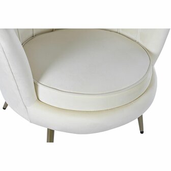 Leunstoel Home ESPRIT Cr&egrave;me 80 x 75 x 86 cm 2