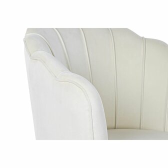 Leunstoel Home ESPRIT Cr&egrave;me 80 x 75 x 86 cm 3