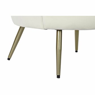 Leunstoel Home ESPRIT Cr&egrave;me 80 x 75 x 86 cm 4