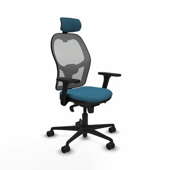 Bureaustoel met hoofdsteun Jorquera Piqueras y Crespo 3D036N2 Grijs Groene benzine 1
