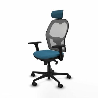 Bureaustoel met hoofdsteun Jorquera Piqueras y Crespo 3D036N2 Grijs Groene benzine 2