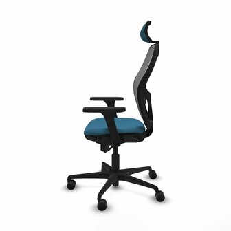 Bureaustoel met hoofdsteun Jorquera Piqueras y Crespo 3D036N2 Grijs Groene benzine 3