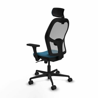 Bureaustoel met hoofdsteun Jorquera Piqueras y Crespo 3D036N2 Grijs Groene benzine 4